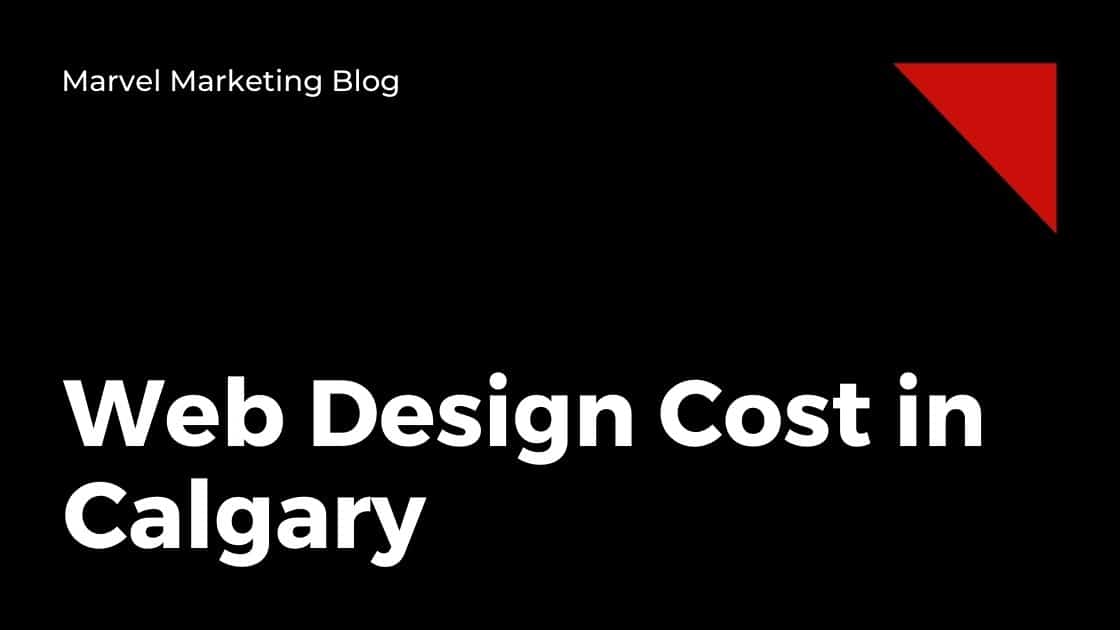 Web Design Cost in Calgary